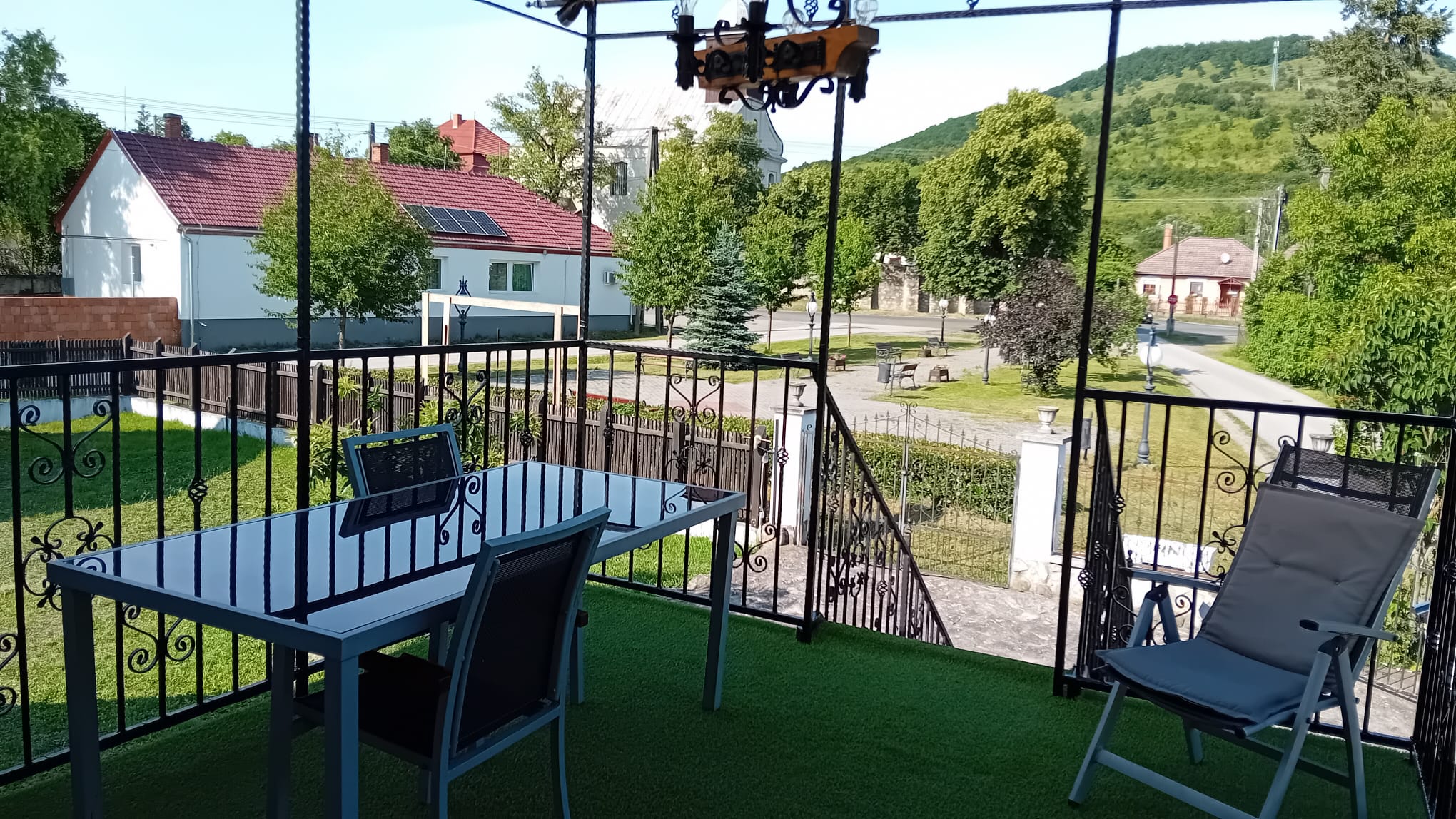 Kilátás az erkélyről